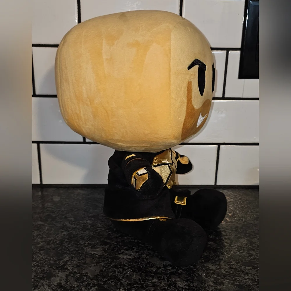Roblox Tower Defense Simulator Golden Minigunner Plush Large Incomplete Read Htf